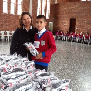 Donación de la Fundación Shoes to the World