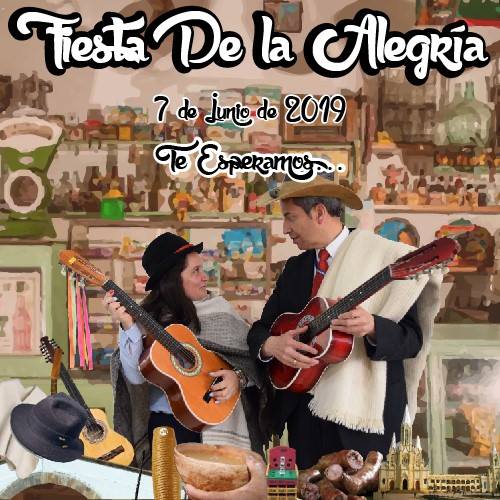 VEN Y DISFRUTA – FIESTA DE LA ALEGRÍA 2019